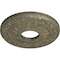 Ekena Millwork Nadia Ceiling Medallion (Canopies up to 4 7/8"), 12 1/8"OD x 3 5/8"ID x 7/8"P, Witch Hazel Crackle CM12NAWHC - alternate 6